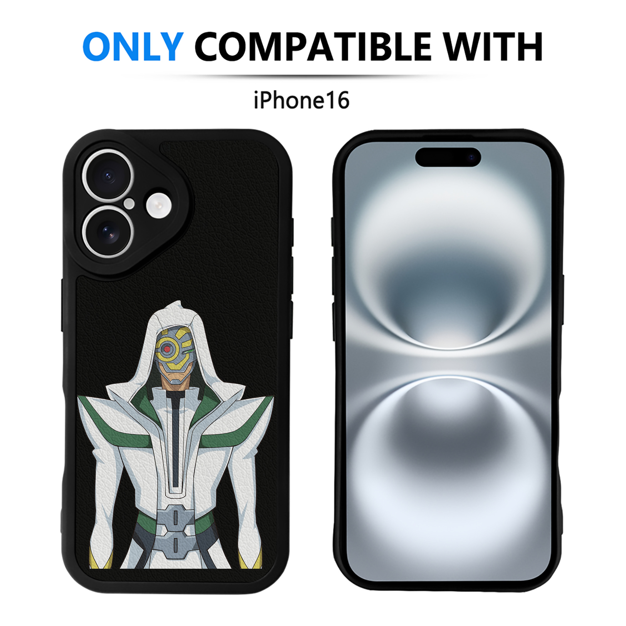 遊☆戯☆王 Yu-Gi-Oh! 【iPhone 16シリーズ対応】シリコンスマホケース（レザー調） 材質：シリコン